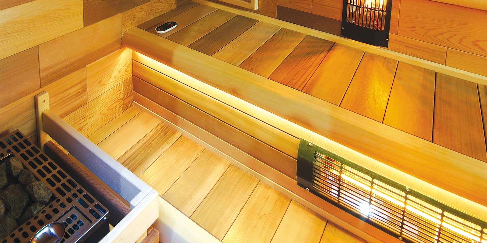 Kombinovaná sauna od Wellness Vision