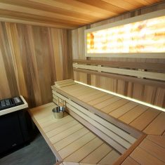 Domácí wellness - finská sauna a ochlazovna