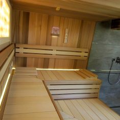 Domácí wellness - finská sauna a ochlazovna